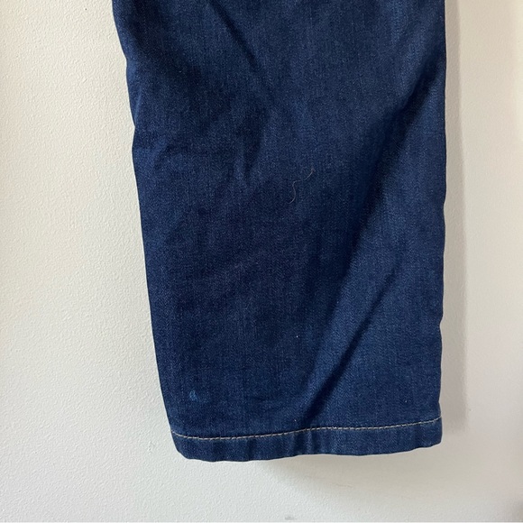 L. L. Bean Men’s Lined Straight-Leg Dark Wash Jeans - Picture 5 of 8